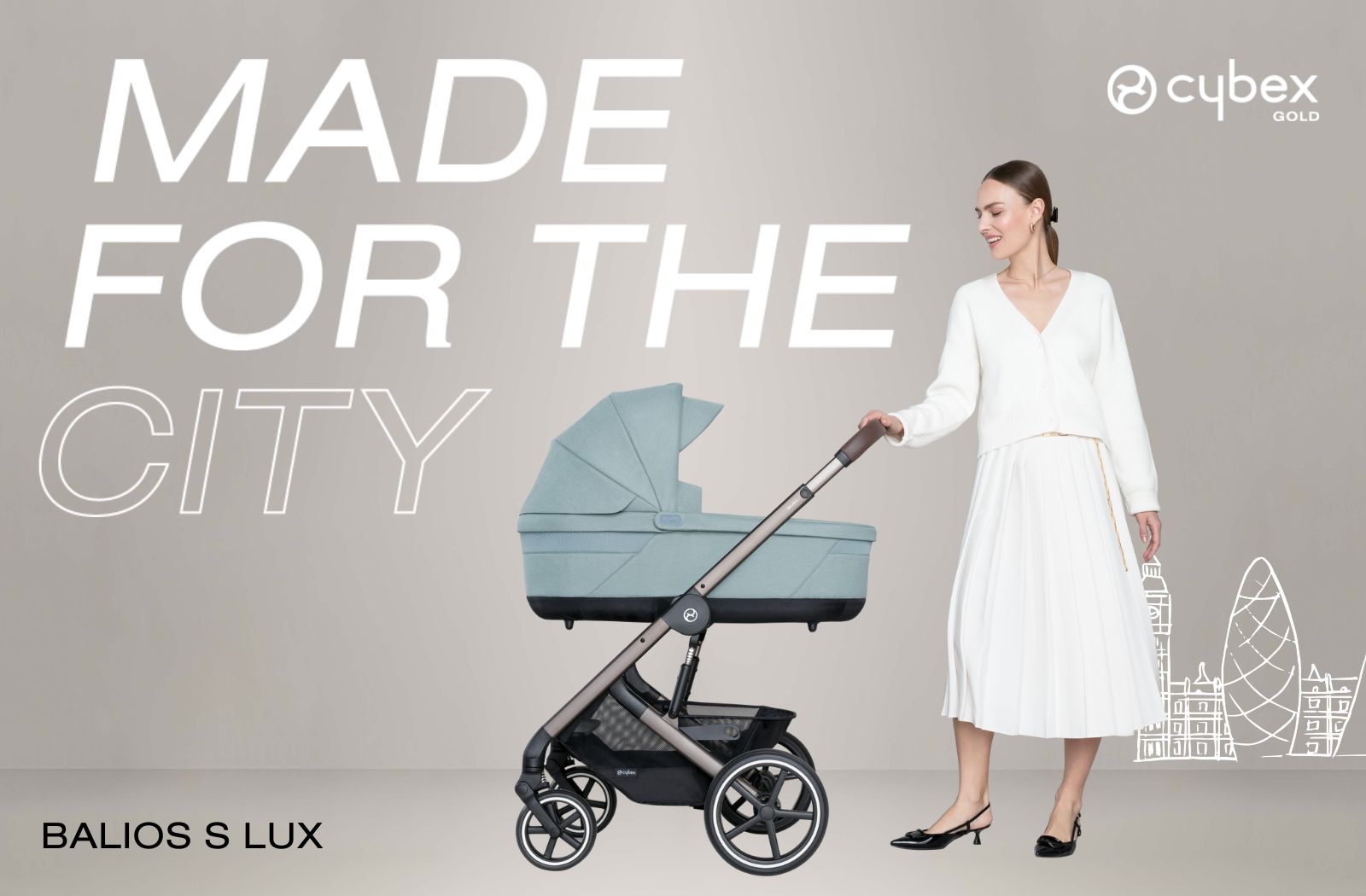 CYBEX Balios S Lux ׀ Made for the city