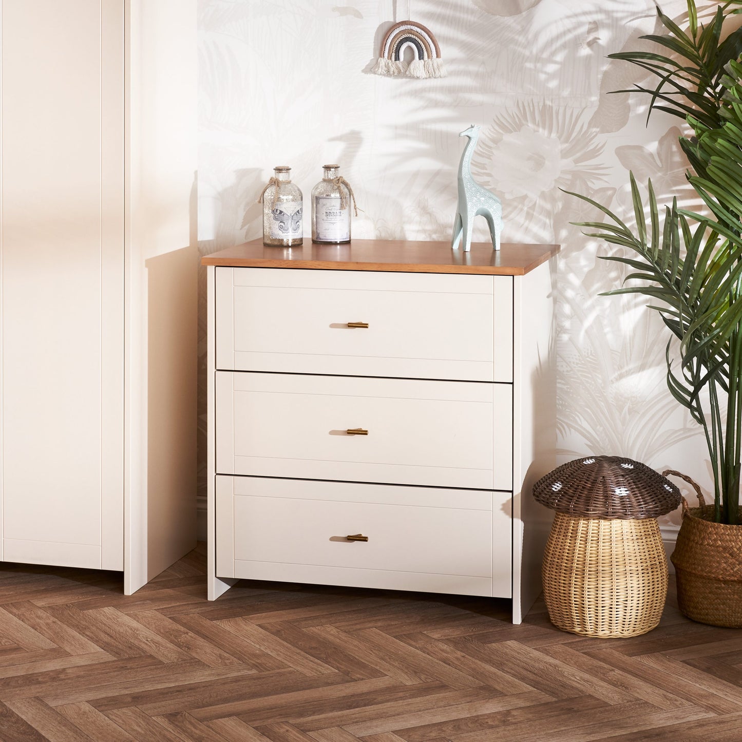 OBABY Evie Changing Unit-Cashmere