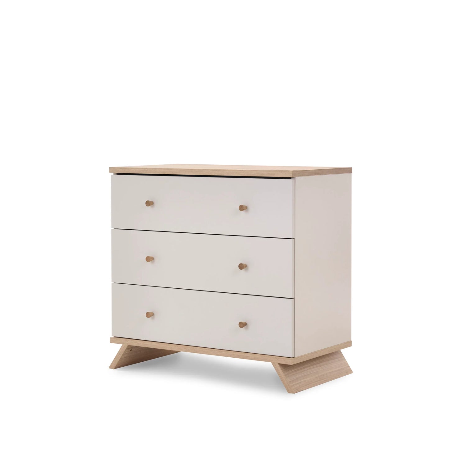 OBaby Thea 3 Piece Nursery Set-Latte