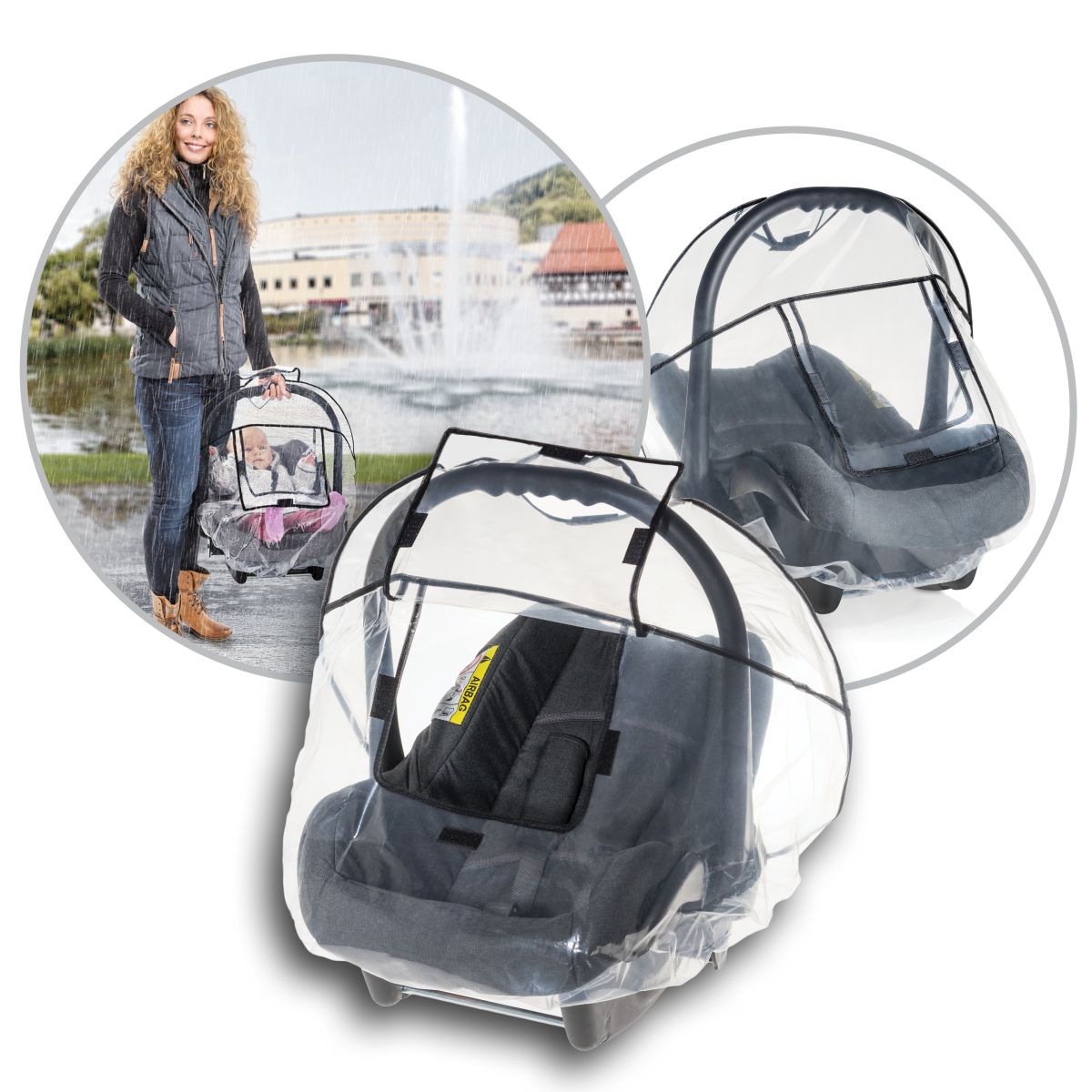 Reer Universal Car Seat PVC Rain Cover
