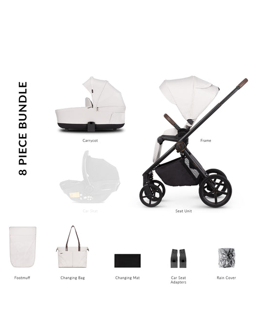 Venicci Claro 8 Piece Bundle-Vanilla