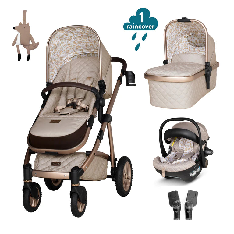 Wow 2 Car Seat and i-Size Base Bundle-Whisper