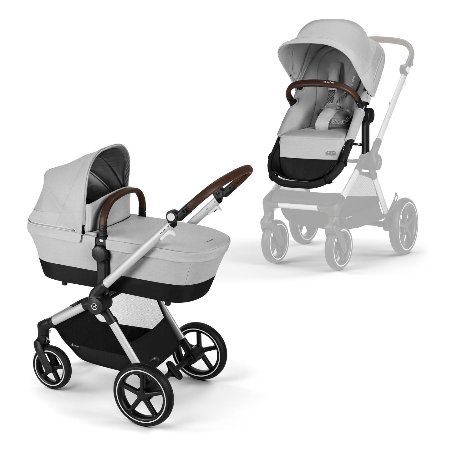 CYBEX EOS Lux Luxury Bundle-Lava Grey