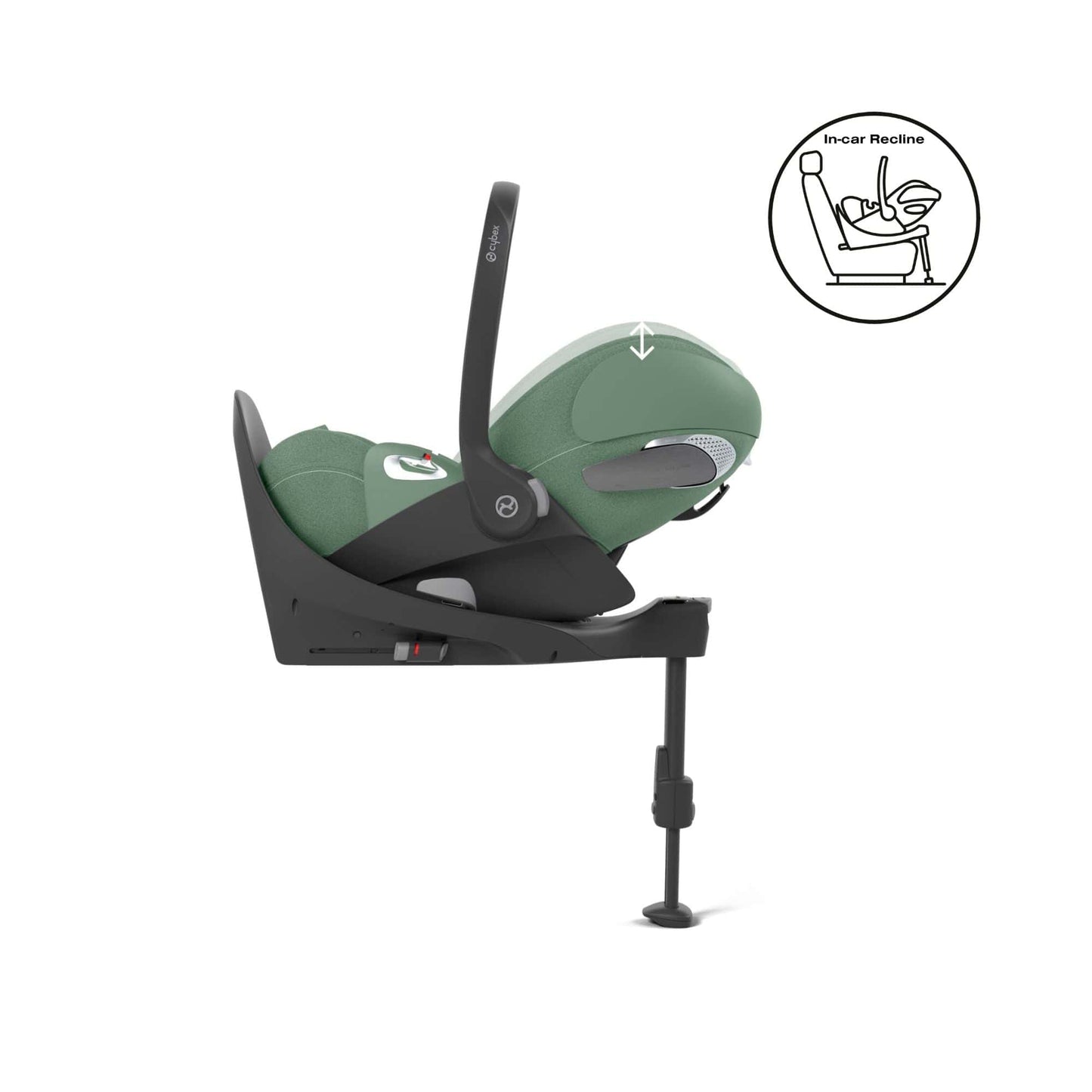 Cybex Cloud T I-Size Car Seat-Leaf Green Plus