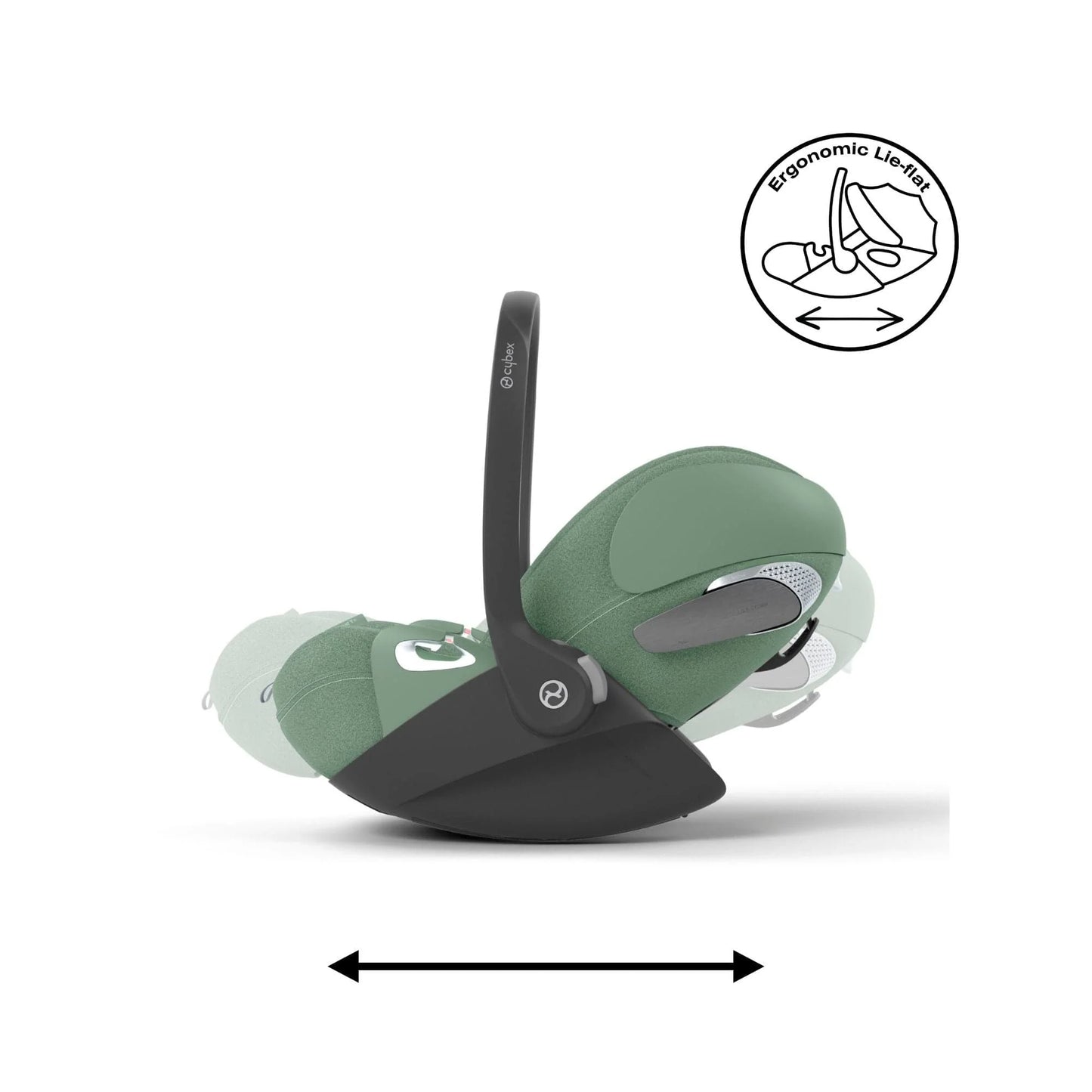 Cybex Cloud T I-Size Car Seat-Leaf Green Plus
