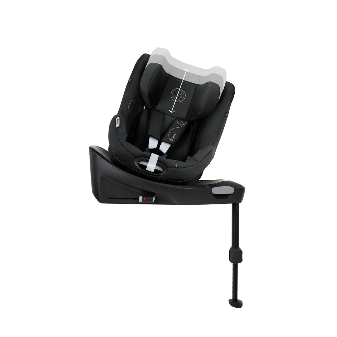 CYBEX Sirona Gi i-Size Car Seat-Moon Black