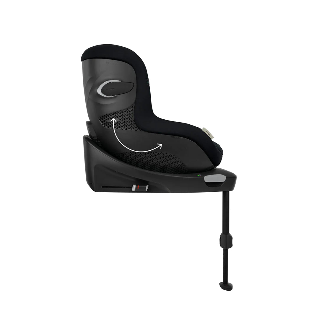 CYBEX Sirona Gi Plus i-Size Car Seat-Moon Black