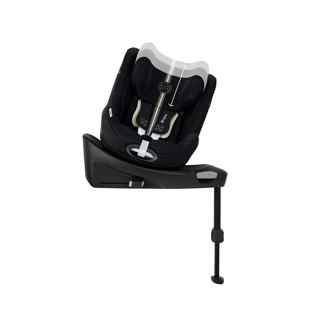 CYBEX Sirona Gi Plus i-Size Car Seat-Moon Black