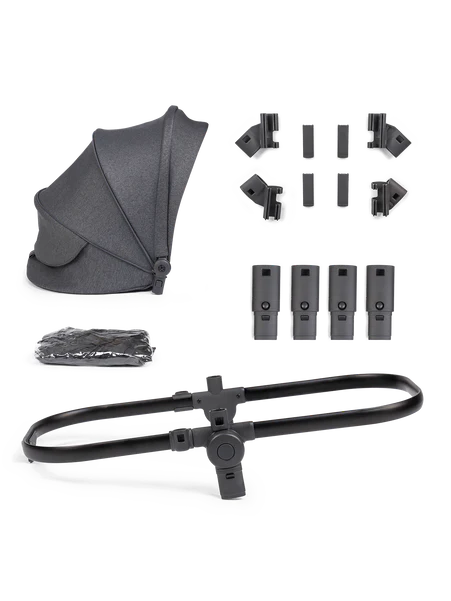 iCandy Orange 3 Dark Slate Marl Converter Base