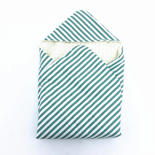 Little Love Blankets-Green Candy Stripe (5 point)
