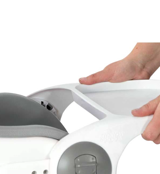 Mamas & Papas Baby Bud Booster Seat-Pebble Grey