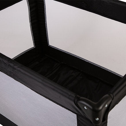 Red Kite Sleeptight Travel Cot-Black