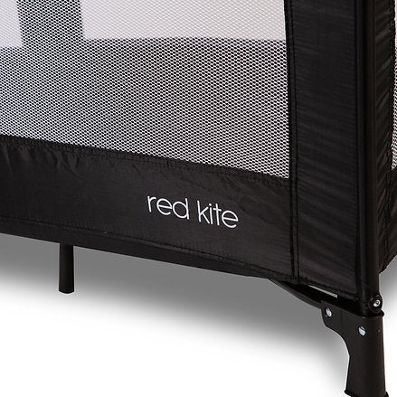 Red Kite Sleeptight Travel Cot-Black