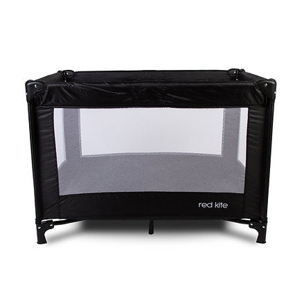 Red Kite Sleeptight Travel Cot-Black