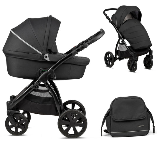Noordi Fjordi 2in1 Travel System-Black