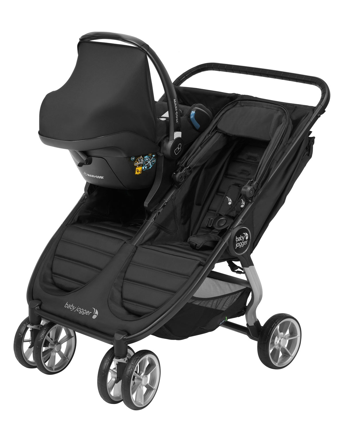 Baby Jogger Double MaxiCosi/Cybex/BeSafe adapter