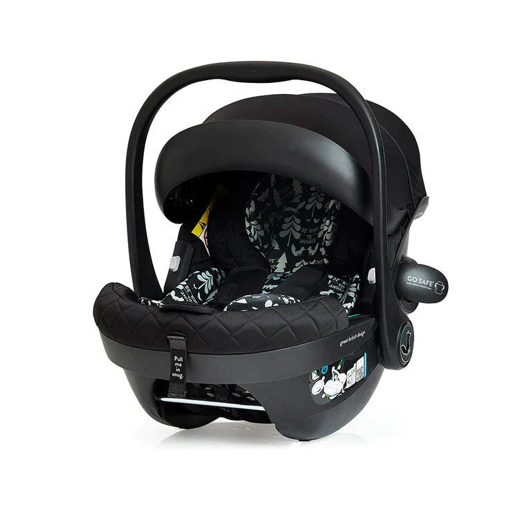 Wow 2 Car Seat and i-Size Base Bundle-Silhouette