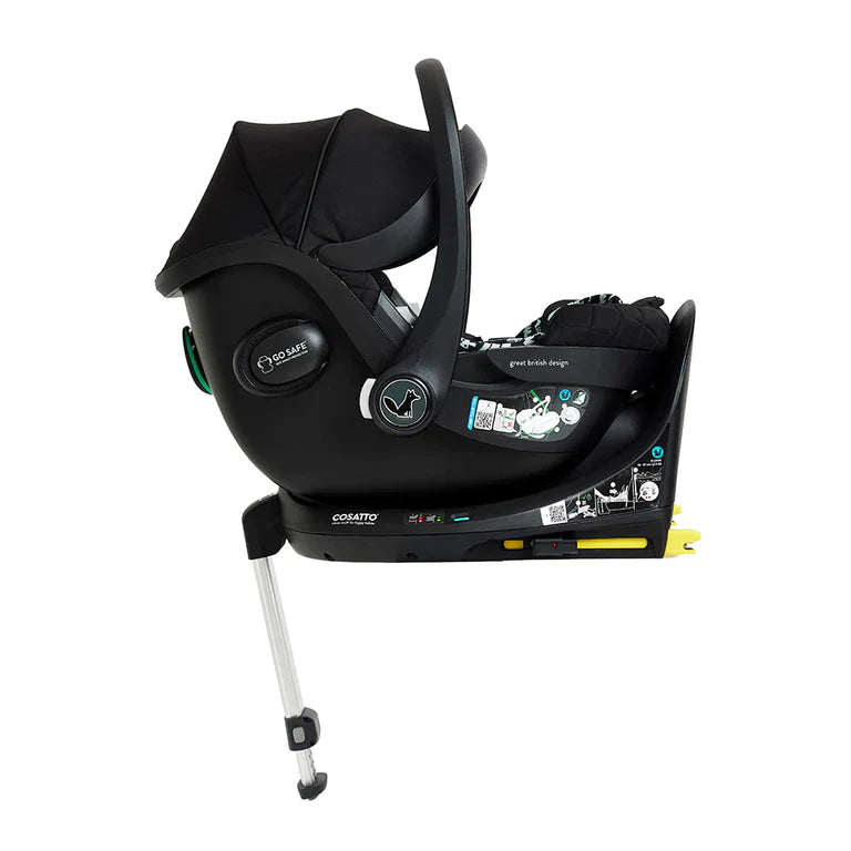 Wow 2 Car Seat and i-Size Base Bundle-Silhouette