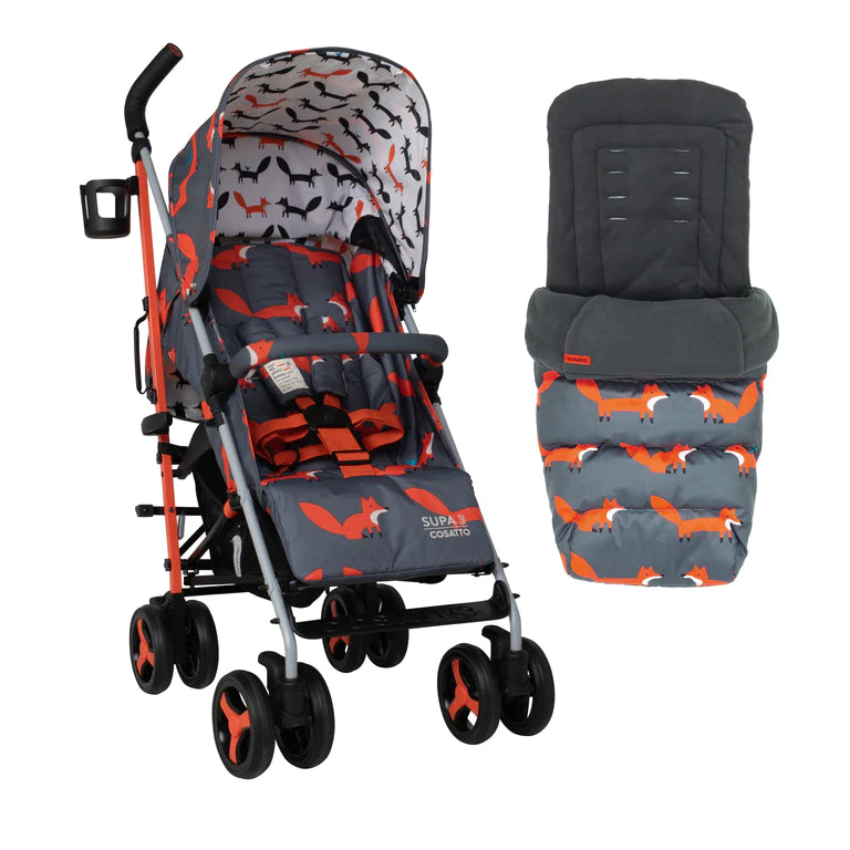 Cosatto Supa 3 Charcoal Mister Fox