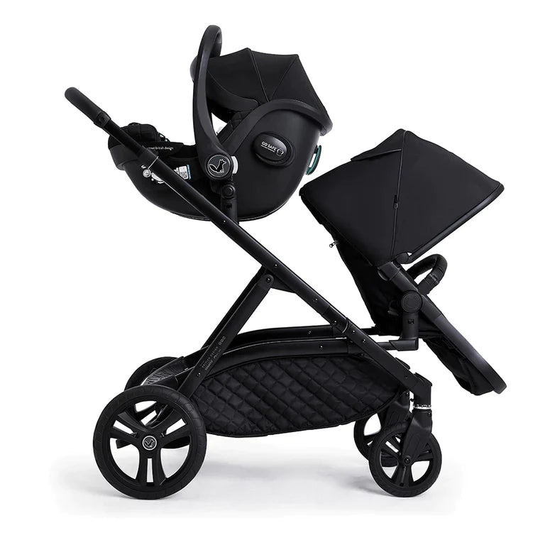 Wow XL Car Seat and i-Size Base Bundle-Silhouette