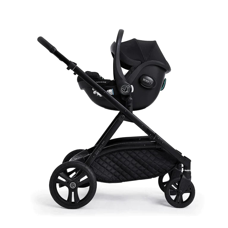 Wow XL Car Seat and i-Size Base Bundle-Silhouette