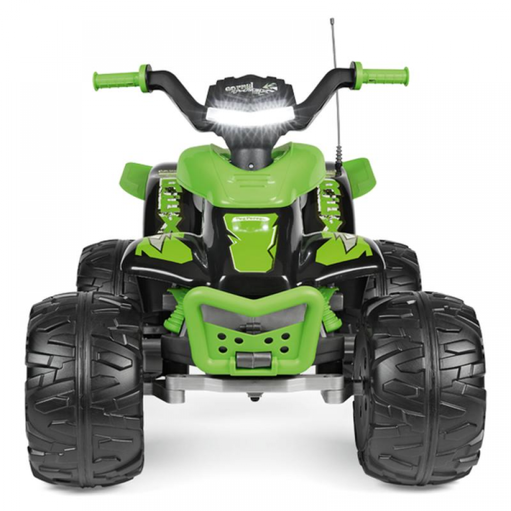 Peg Perego Corral T-Rex 330W 12v Quad Bike-Green