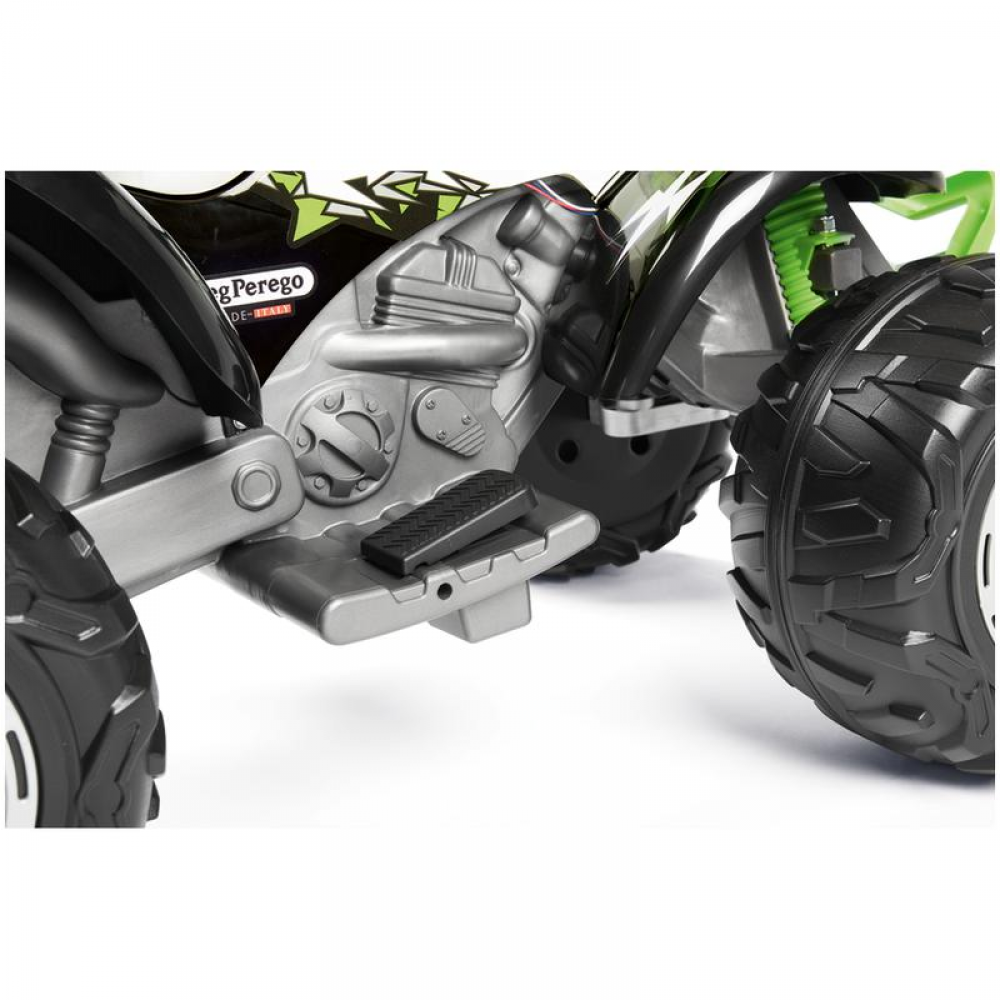 Peg Perego Corral T-Rex 330W 12v Quad Bike-Green