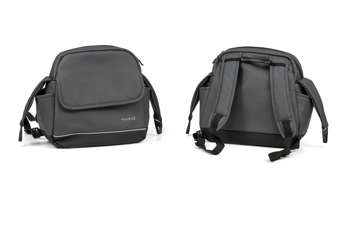 Noordi Fjordi Leather 2in1 Travel System-Shadow Grey
