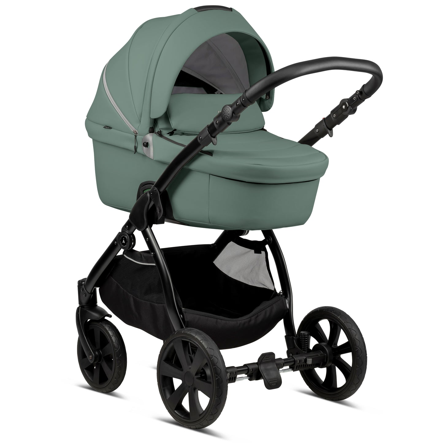 Noordi Fjordi Leather 2in1 Travel System-Sage