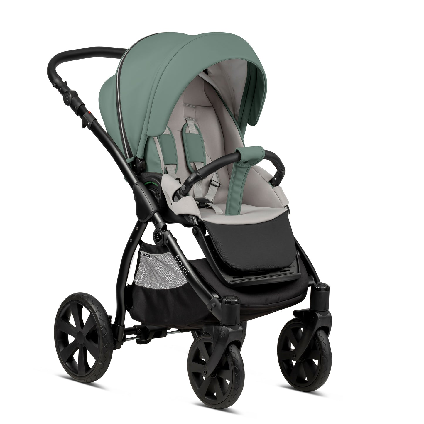 Noordi Fjordi Leather 2in1 Travel System-Sage