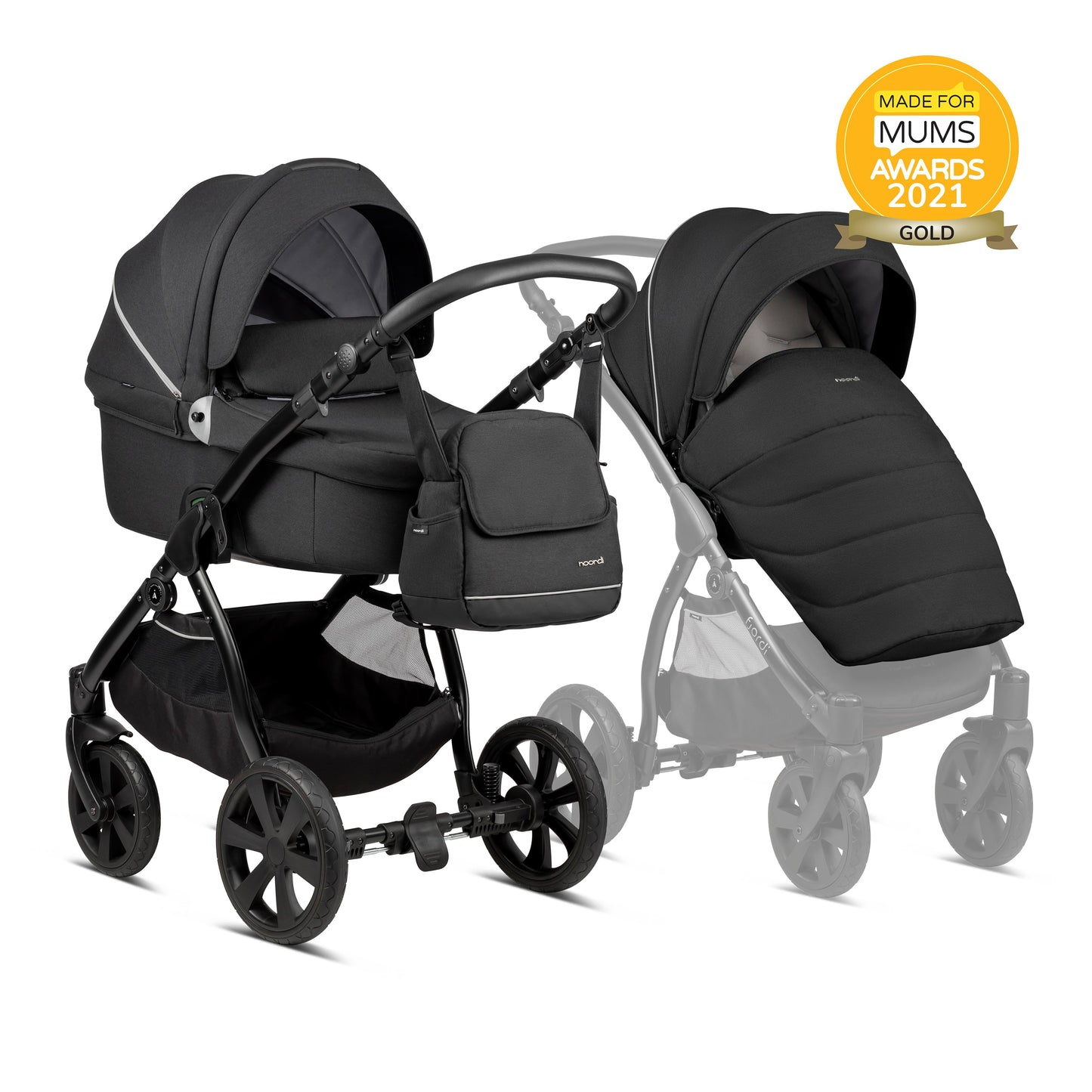 Noordi Fjordi 3in1 Travel System-Black