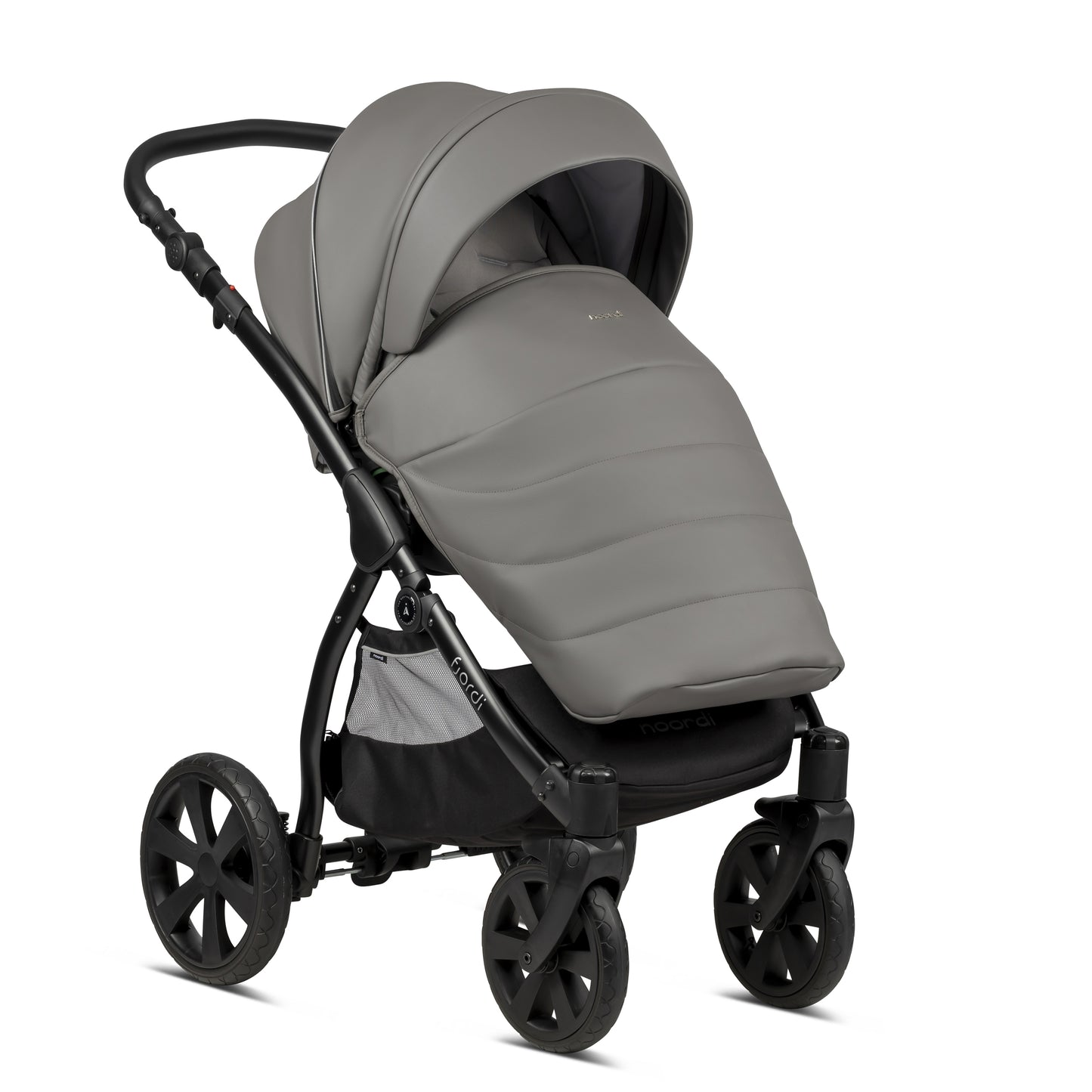 Noordi Fjordi Leather 2in1 Travel System-Graphite
