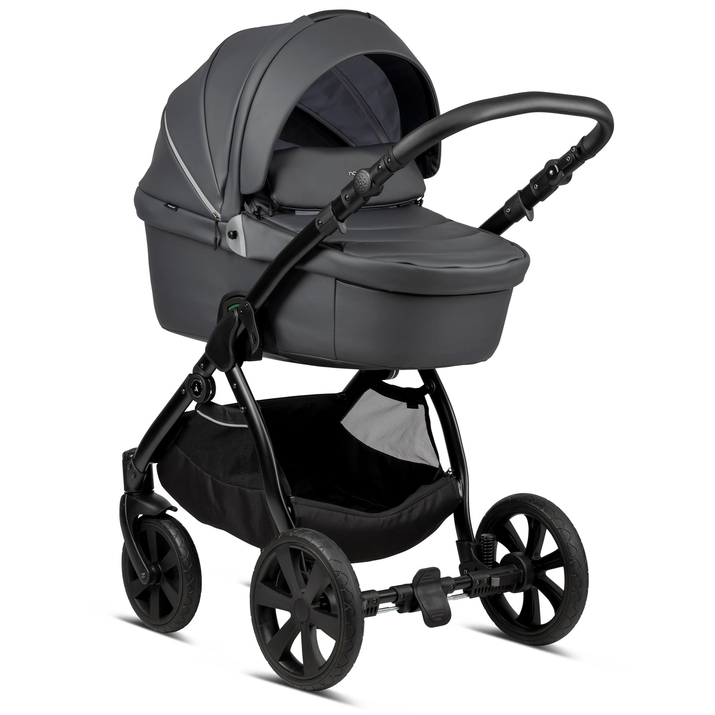 Noordi Fjordi Leather 3in1 Travel System-Shadow Grey