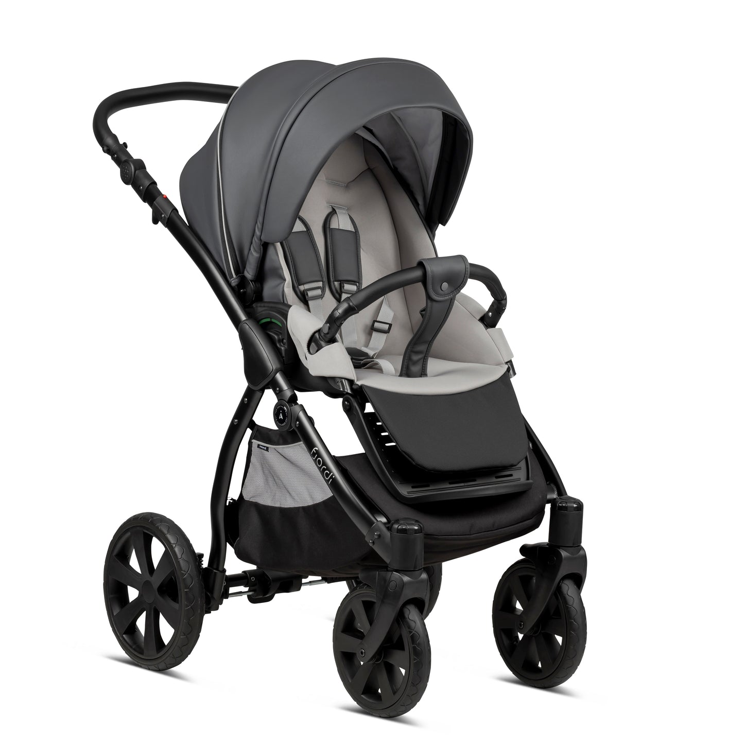 Noordi Fjordi Leather 3in1 Travel System-Shadow Grey