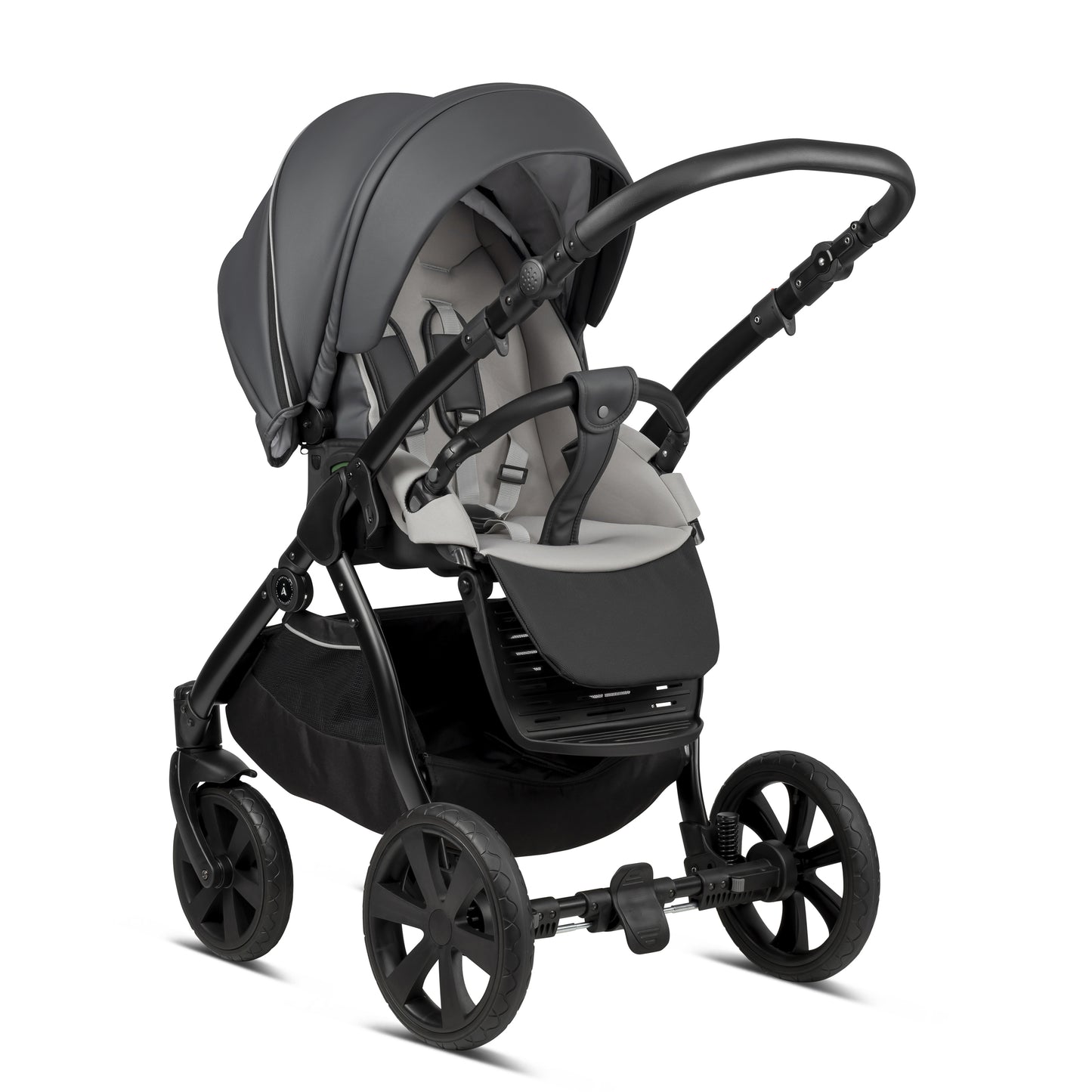 Noordi Fjordi Leather 3in1 Travel System-Shadow Grey