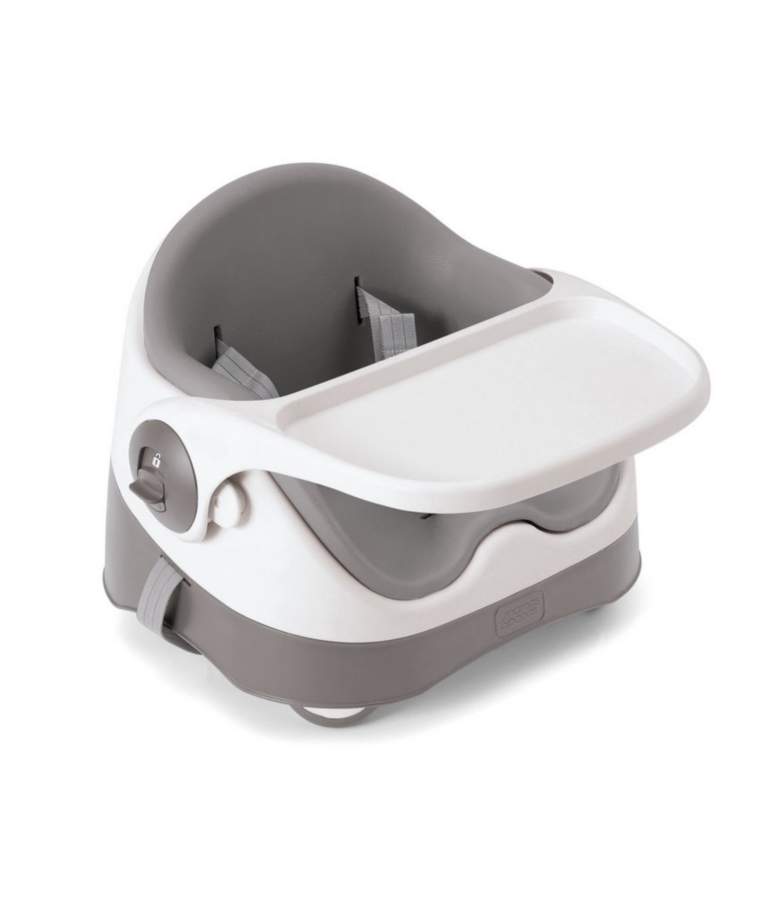 Mamas & Papas Baby Bud Booster Seat-Pebble Grey