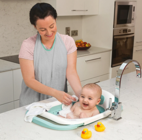 Clevamama ClevaBath® The Baby Sink Bath-Blue