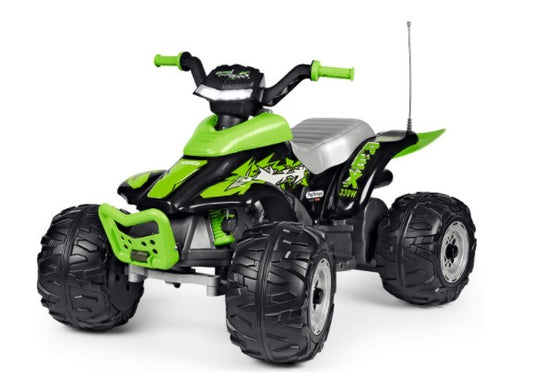 Peg Perego Corral T-Rex 330W 12v Quad Bike-Green