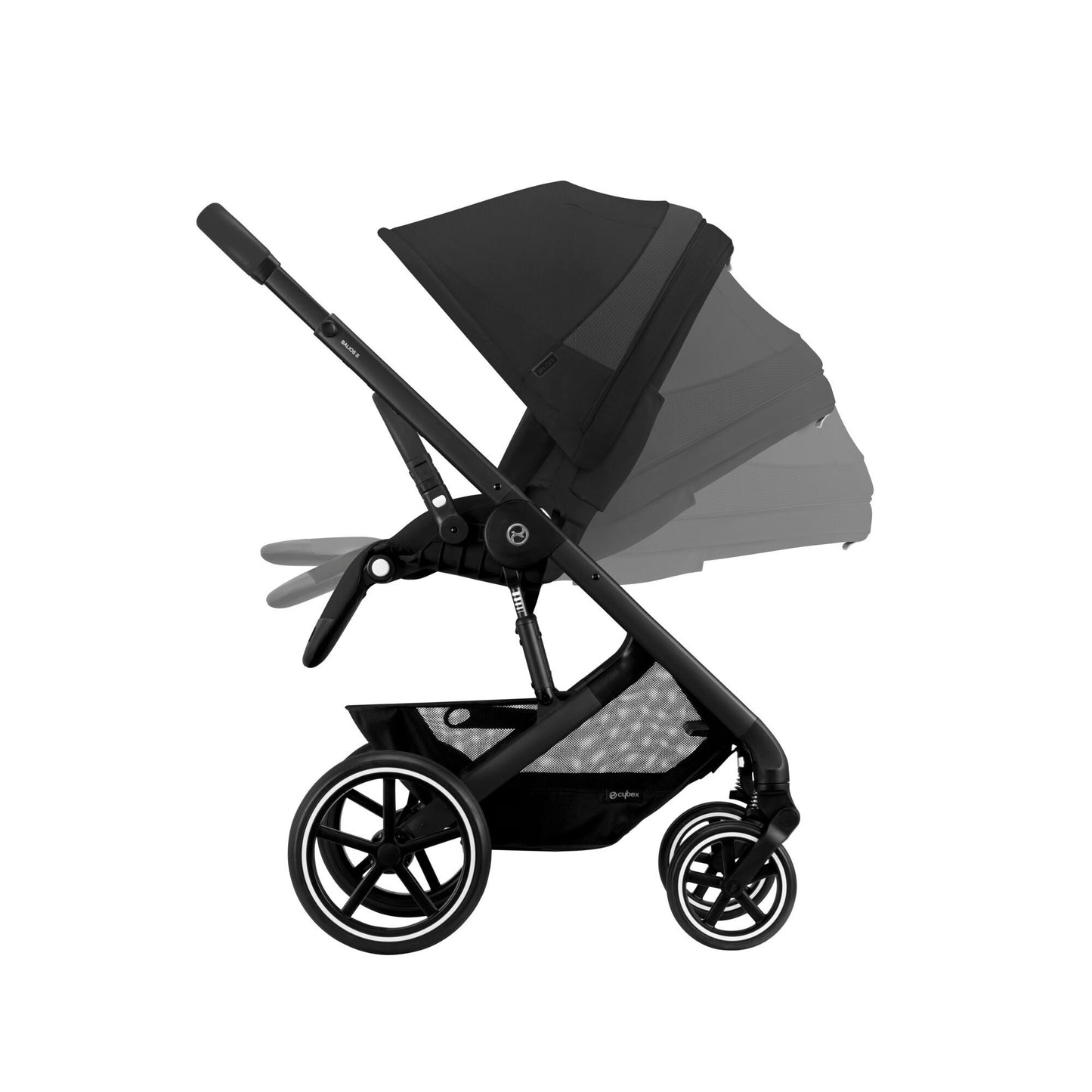 Cybex Balios S Lux 8 Piece Essential Bundle-Moon Black
