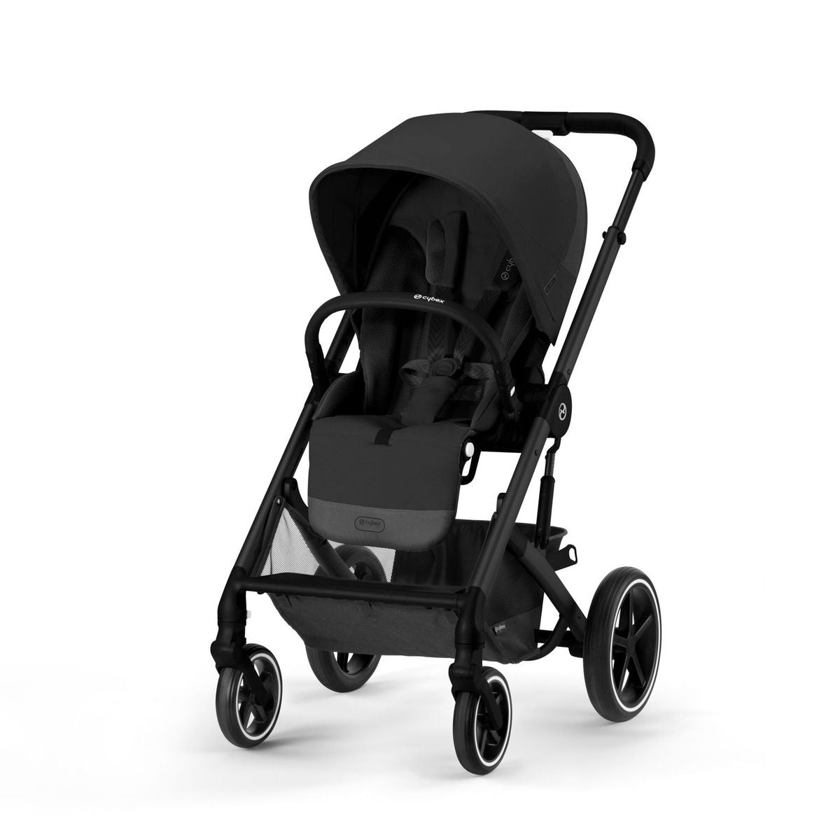 Cybex Balios S Lux 8 Piece Essential Bundle-Moon Black