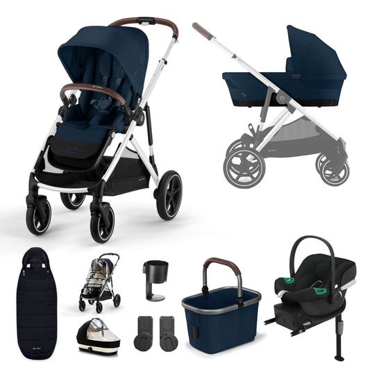 CYBEX Gazelle 10 Piece Comfort with Aton B2-Ocean Blue