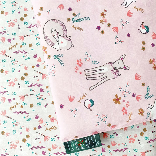 Forrest 3 Piece Reversible Cot Bed Set - Meadowland