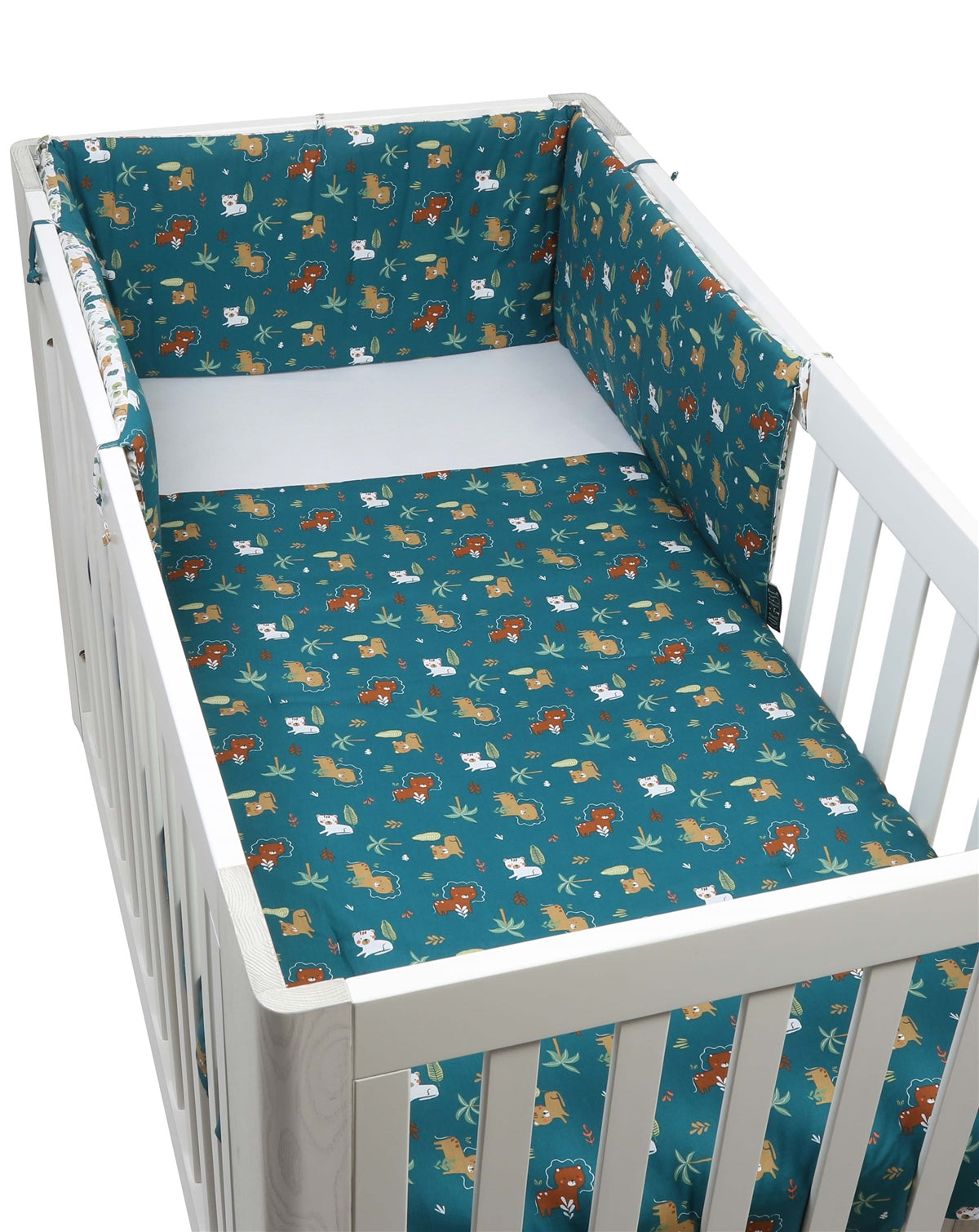 Forrest 3 Piece Reversible Cot Bed Set - Jungle
