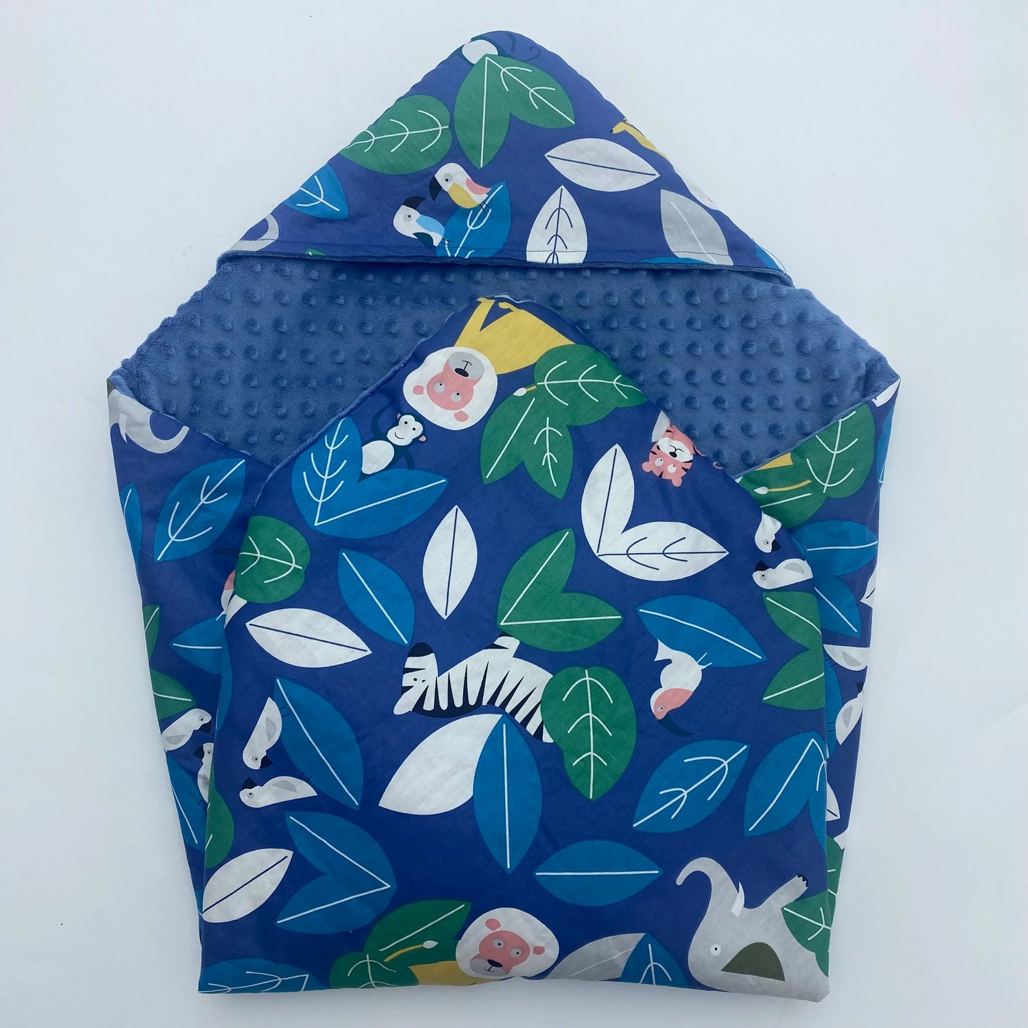 Little Love Blankets-Blue Animals (3 point)