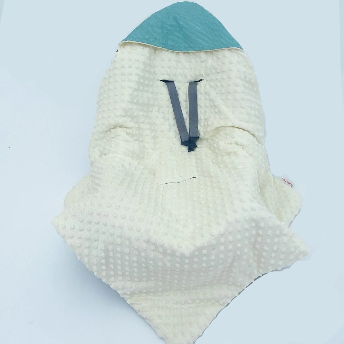 Little Love Blankets-Teal Spot (3 point)