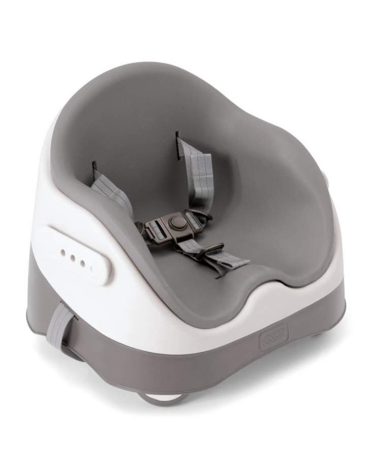Mamas & Papas Baby Bud Booster Seat-Pebble Grey