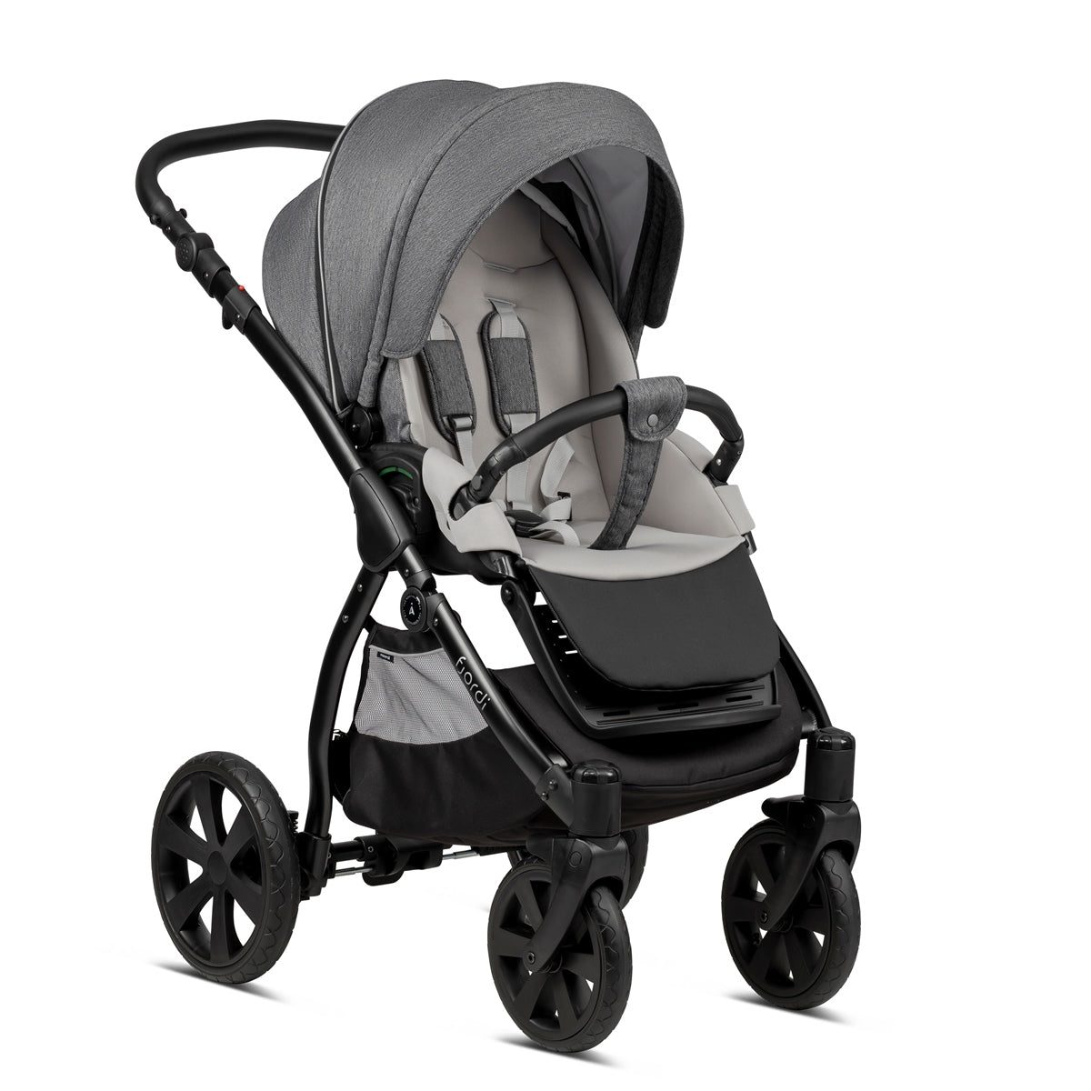 Noordi Fjordi 2in1 Travel System-Dark Grey
