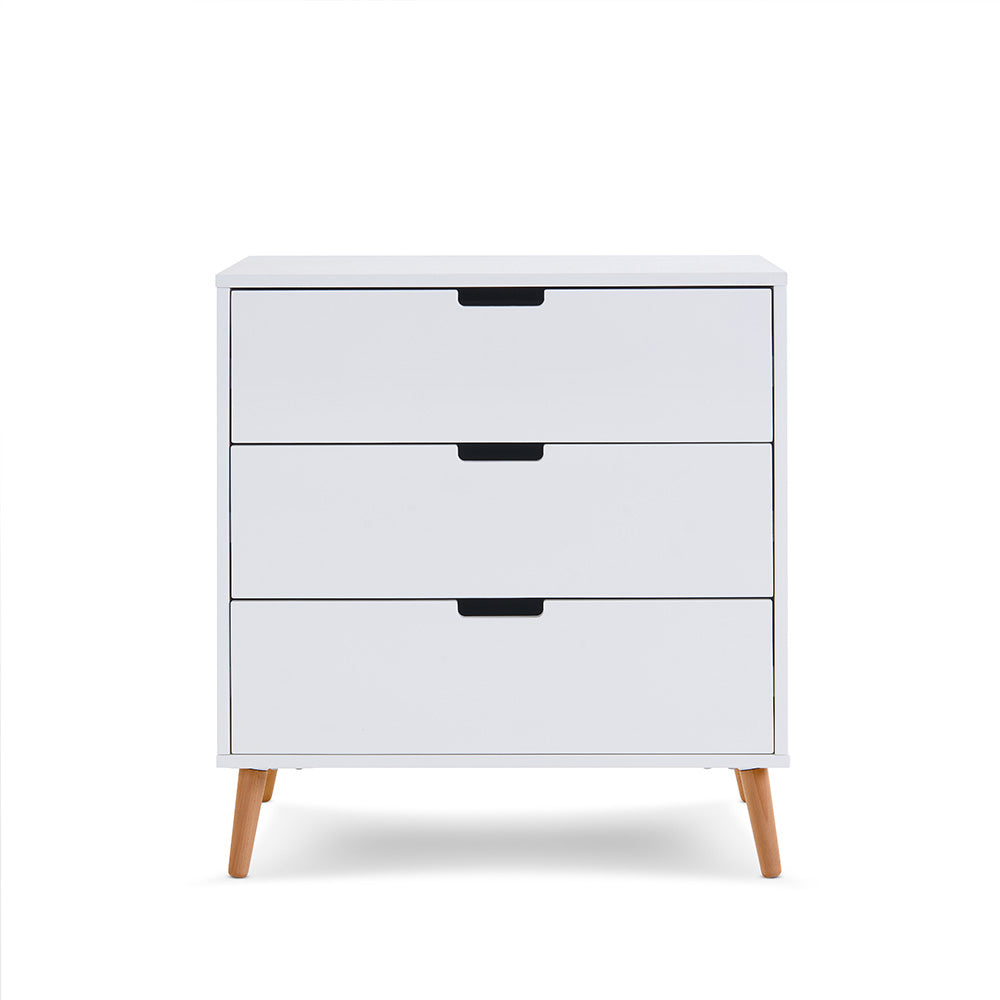 O'Baby Maya Two Piece Room Set-White with Natural