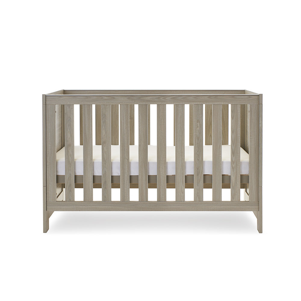 Obaby Nika Cot Bed-Grey Wash