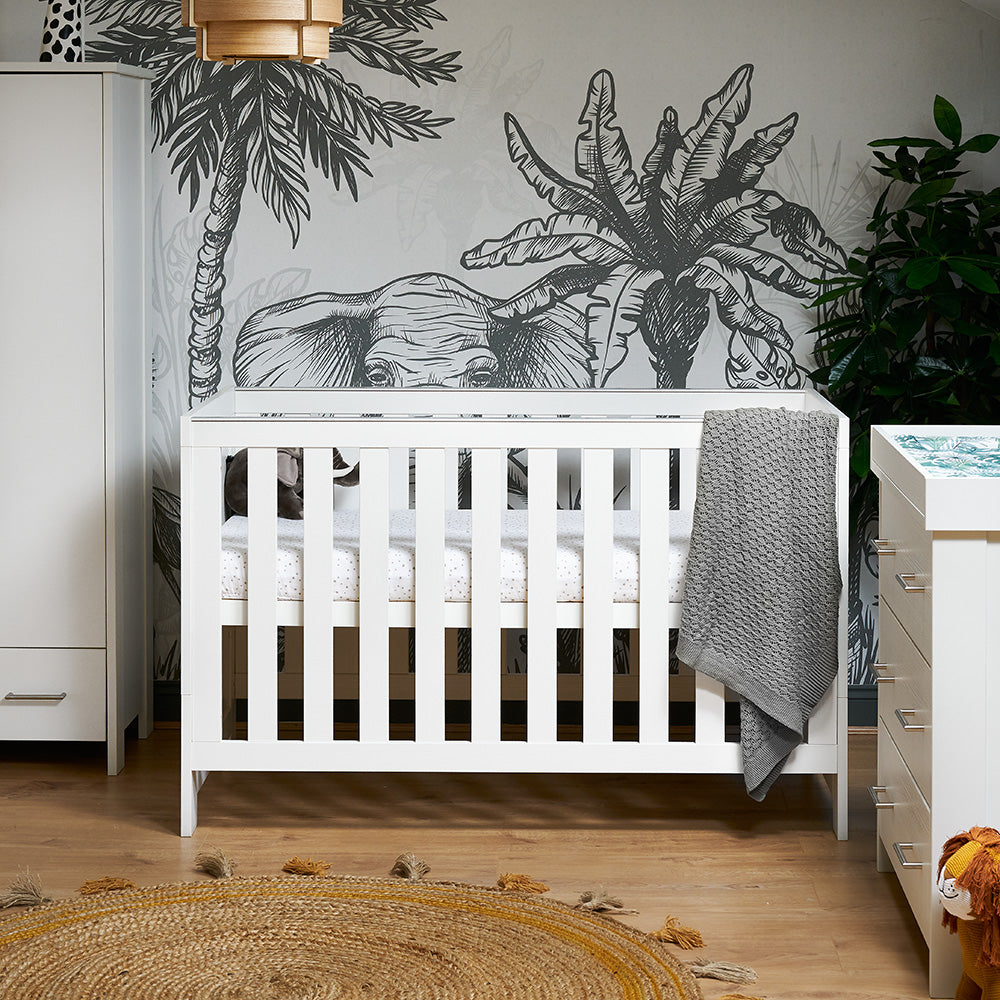 OBABY Nika 2 Piece Room Set-White Wash